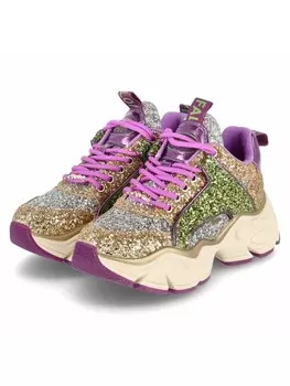 Низкие кроссовки Buffalo Low BINARY GLAM, разноцветный
