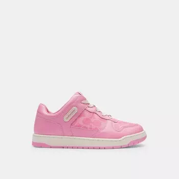 Низкие кроссовки C201 COACH, цвет vivid pink