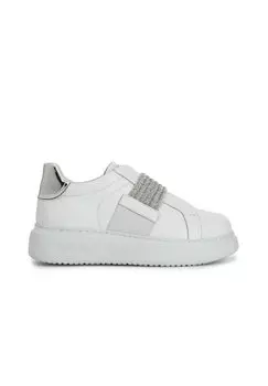 Низкие кроссовки CAFNOIR, белые