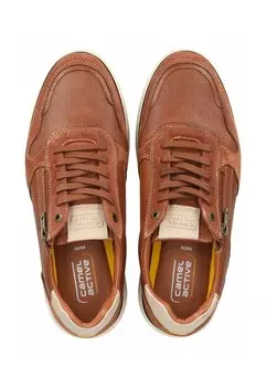 Низкие кроссовки camel active, коньячный вайс