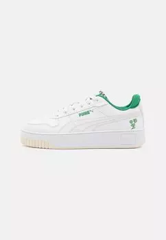 Низкие кроссовки Carina Street Blossom Puma, цвет white/sugared almond/archive green
