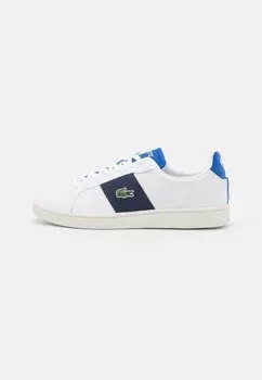 Низкие кроссовки CARNABY PRO Lacoste, белый/темно-синий