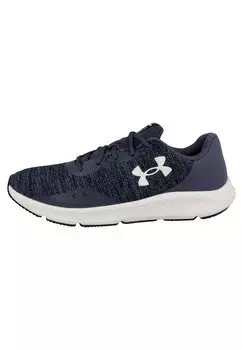 Низкие кроссовки CHARGED PURSUIT 3 TWIST Under Armour, ливень серый/белый