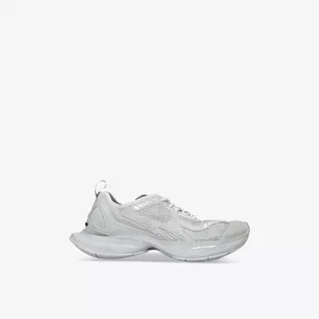 Низкие кроссовки Circuit из искусственной кожи и сетки Balenciaga, серый