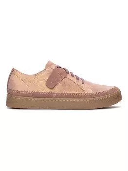 Низкие кроссовки Clarks Leder Barleigh Lace, бежевый