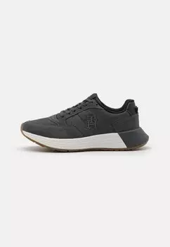 Низкие кроссовки Classic Elevated Runner Mix Tommy Hilfiger, цвет dark ash