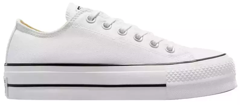 Низкие кроссовки Converse Chuck Taylor All Star на платформе с подъемом, белый