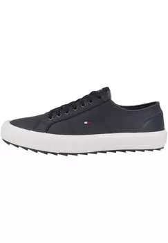 Низкие кроссовки Core Vulcanized Cleated Low Tommy Hilfiger, цвет desert sky