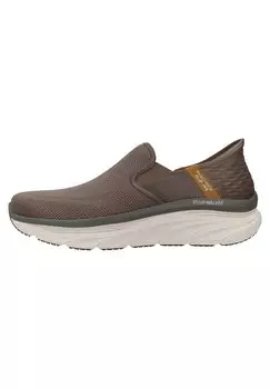 Низкие кроссовки Dlux Walker Skechers Sport, цвет brown mesh/trim
