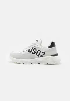Низкие кроссовки Dsquared2, белый/черный