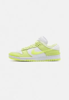 Низкие кроссовки DUNK TWIST Nike, светло-лимонный/белый