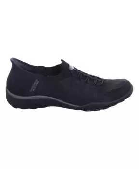 Низкие кроссовки дышат легко – домашнее тело Skechers, черный