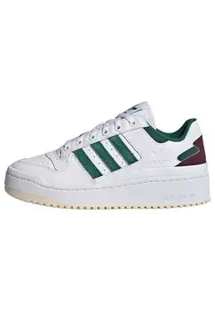 Низкие кроссовки FORUM BOLD STRIPES W adidas Originals, облачно-белый студенческий зеленый бордовый