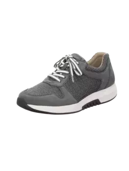 Низкие кроссовки Gabor Bequem Schnr Sportl Lose Einlagen Rolling Soft, цвет grey/river