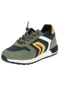 Низкие кроссовки Geox, цвет Military