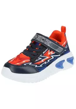 Низкие кроссовки Geox, цвет Navy/Orange