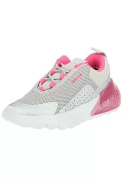 Низкие кроссовки Geox, цвет Silber/Rosa
