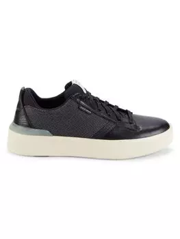Низкие кроссовки GrandPro Crew Cole Haan, цвет Black Ivory