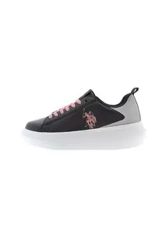 Низкие кроссовки Helis U.S. Polo Assn., цвет nero rosa