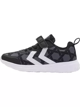 Низкие кроссовки Hummel Actus Print Recycled Jr, черный