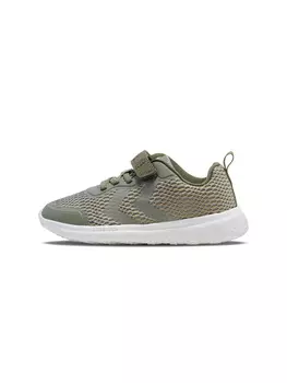 Низкие кроссовки Hummel Actus Recycled Jr, цвет DEEP LICHEN GREEN