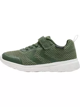 Низкие кроссовки Hummel Actus Tex Jr, цвет CAPULET OLIVE