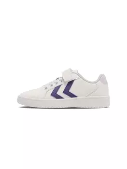 Низкие кроссовки Hummel Klettverschluss Low Derby Court Kinder, цвет heron