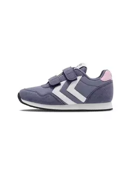 Низкие кроссовки Hummel Klettverschluss Low Reflex Double Kinder, цвет heron