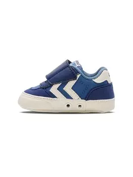 Низкие кроссовки Hummel Klettverschluss Low Stadil Kinder, цвет blue horizon