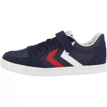 Низкие кроссовки Hummel low Slimmer Stadil Leather Low Jr, синий