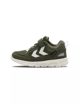 Низкие кроссовки Hummel Low X Light 2.0 Tex Jr, цвет DARK OLIVE