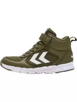 Низкие кроссовки Hummel Mid Speed Mid Jr, цвет DARK OLIVE