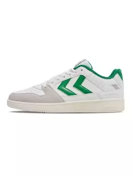 Низкие кроссовки Hummel Schnrsenkel St Power Erwachsene, цвет white/green