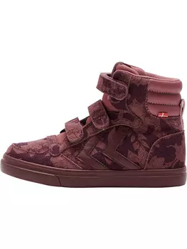 Низкие кроссовки Hummel Stadil Print Jr, цвет DECO ROSE