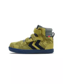 Низкие кроссовки Hummel Stadil Print Jr, цвет STORMY WEATHER