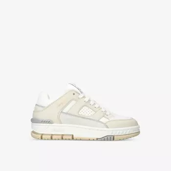 Низкие кроссовки из кожи и переработанного полиэстера Axel Arigato, бежевый