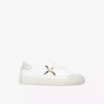 Низкие кроссовки из кожи и замши Clean 90 Axel Arigato, белый