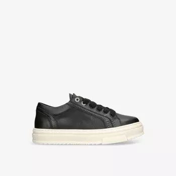 Низкие кроссовки из натуральной кожи с логотипом Htn Represent, черный