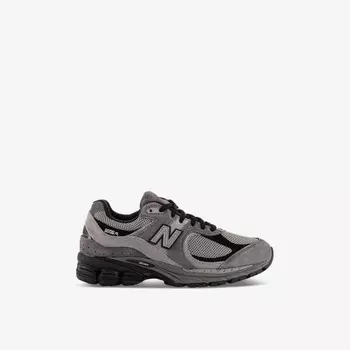 Низкие кроссовки из замши и сетки 2002R New Balance, черный