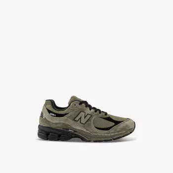 Низкие кроссовки из замши и сетки 2002R New Balance, черный