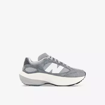 Низкие кроссовки из замши и сетки с вышитым логотипом WRPD New Balance, серый