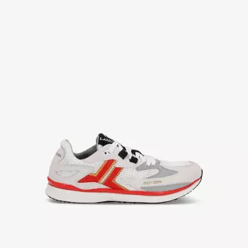 Низкие кроссовки из замши и сетки с логотипом Meteor Lanvin, красный