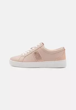 Низкие кроссовки Juno Stripe Lace Up MICHAEL Michael Kors, цвет soft pink