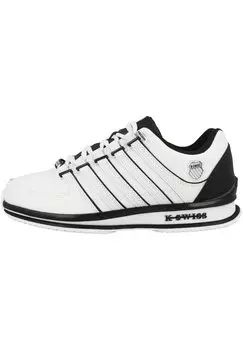 Низкие кроссовки K-SWISS, белый черный черный