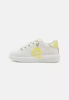 Низкие кроссовки Kapri Pendant KARL LAGERFELD, цвет white/yellow