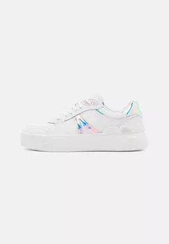 Низкие кроссовки L002 Evo Lacoste, цвет white/light pink