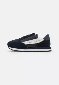Низкие кроссовки LACE UP Armani Exchange, темно-синий/белый