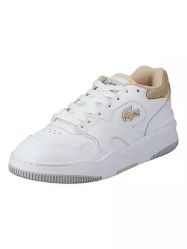 Низкие кроссовки Lacoste Lineshot, цвет white/light brown
