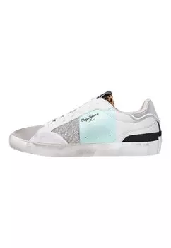 Низкие кроссовки Lane Shine Pepe Jeans, цвет aqua blue