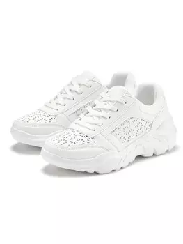 Низкие кроссовки LASCANA, белый